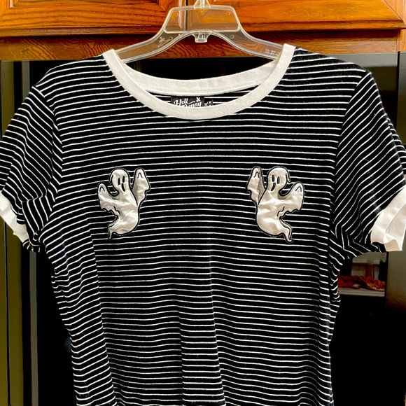 Hell Bunny Casper Ghost Top - Picture 2 of 5